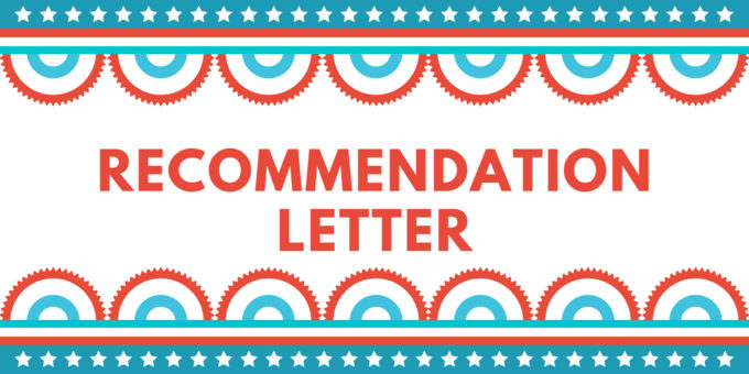 Recommendation Letter