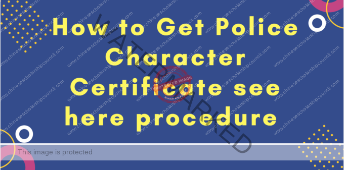 Police Character Certificate