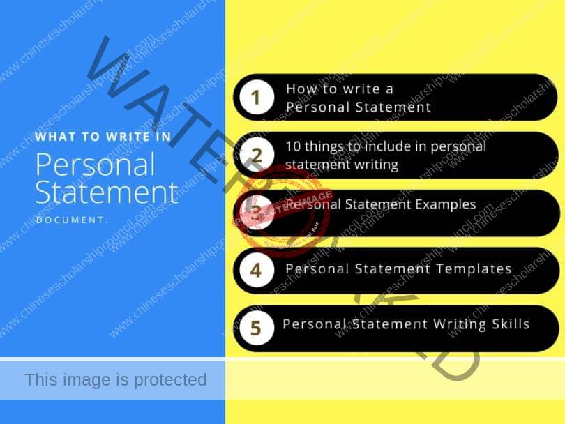 Personal Statement Examples