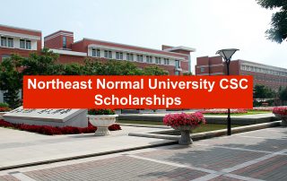 Bourses d'études CSC de l'Université normale du Nord-Est