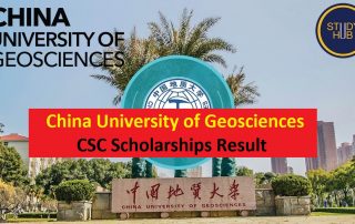 China University of Geosciences CSC 장학금 결과 발표 2019