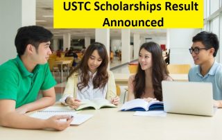 USTC Scholarships Result 2019 Announced