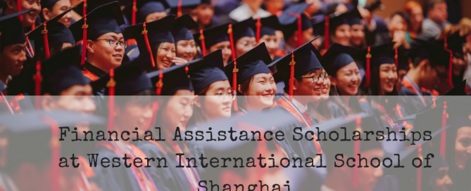 Financial Assistance Scholarships at Western International School of Shanghai