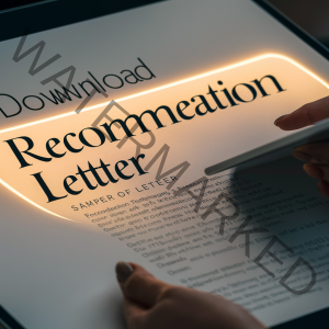 Recommendation Letter Sample